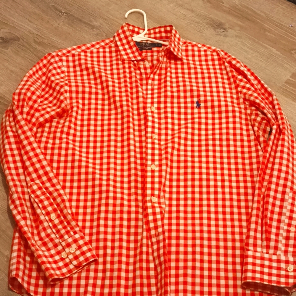 Mens Polo Ralph Lauren Button Down Casual Shirt